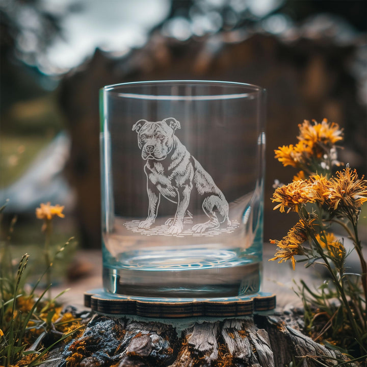American Bulldog Customizable Dog Glasses