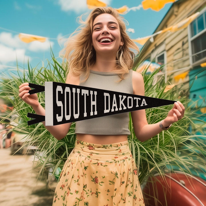 South Dakota Varsity Felt Pennant