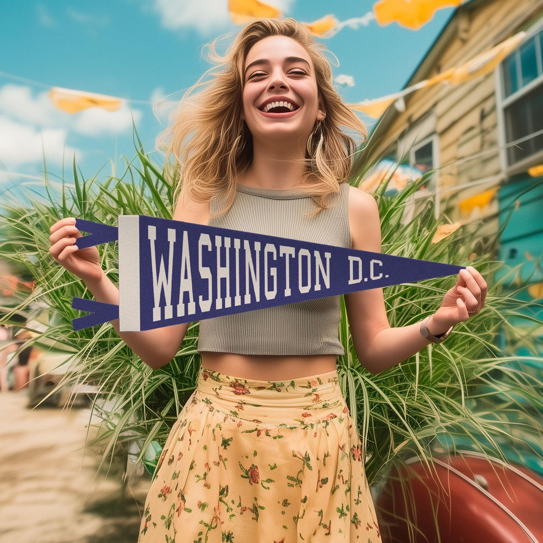 Washington DC Varsity Felt Pennant
