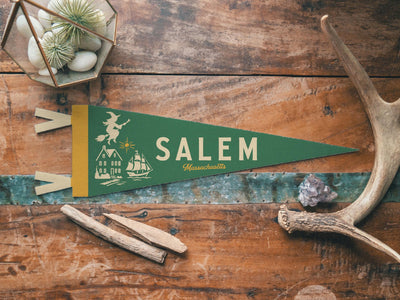 Salem, Massachusetts Felt Pennant