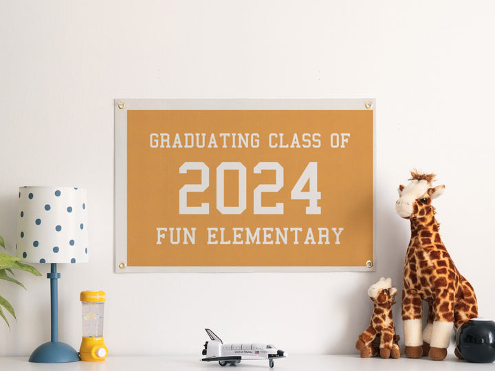 Custom Class of Gift Felt Banner
