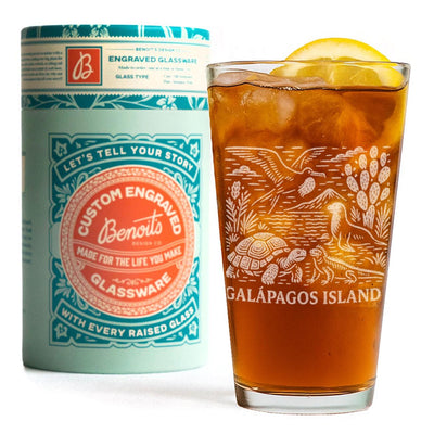 Galápagos Islands Glass