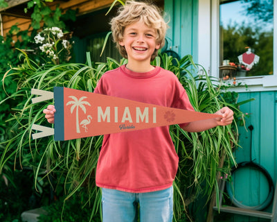 Miami, Florida Felt Pennant