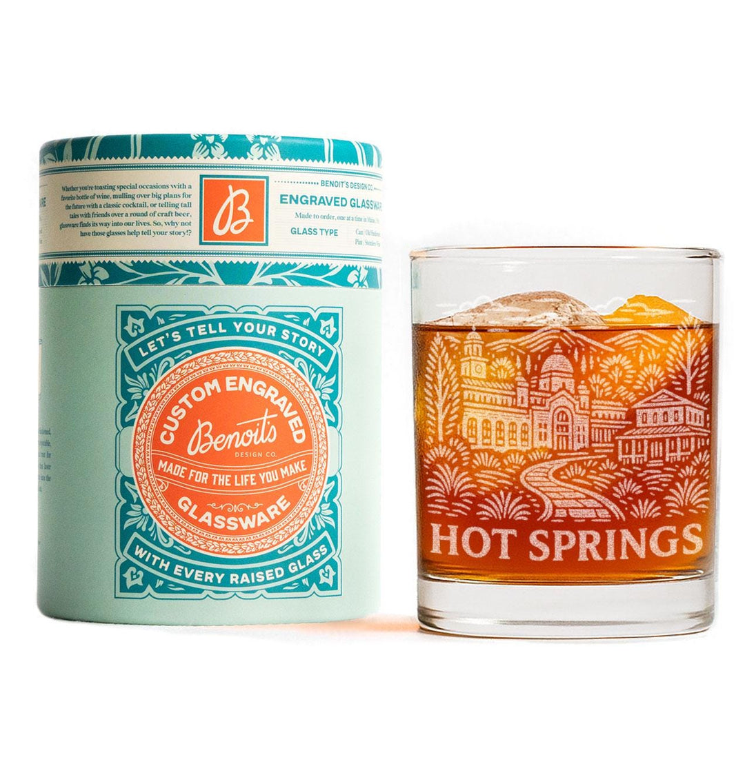 Hot Springs Arkansas Glasses