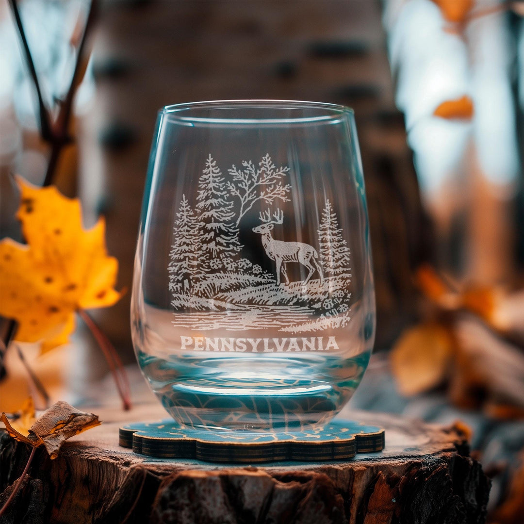 Pennsylvania State Deer Glasses