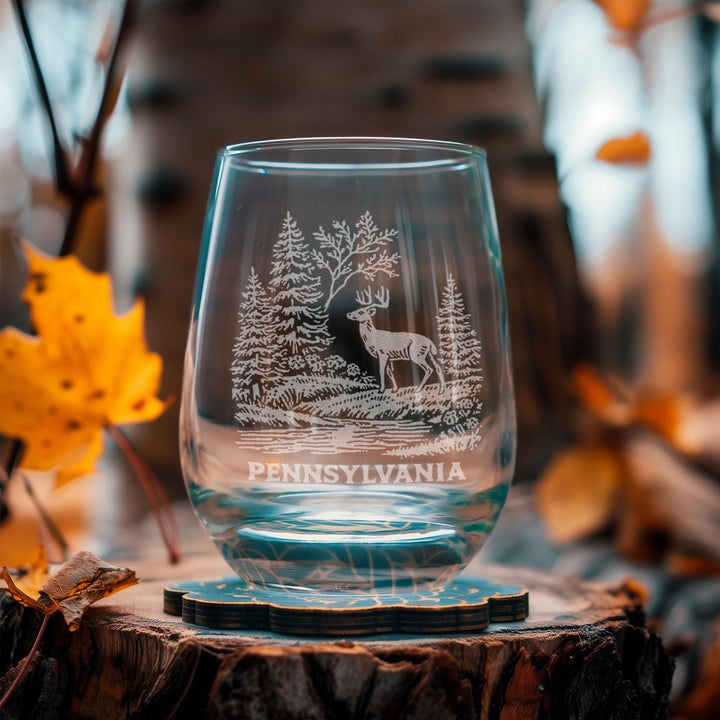 Pennsylvania State Deer Glasses