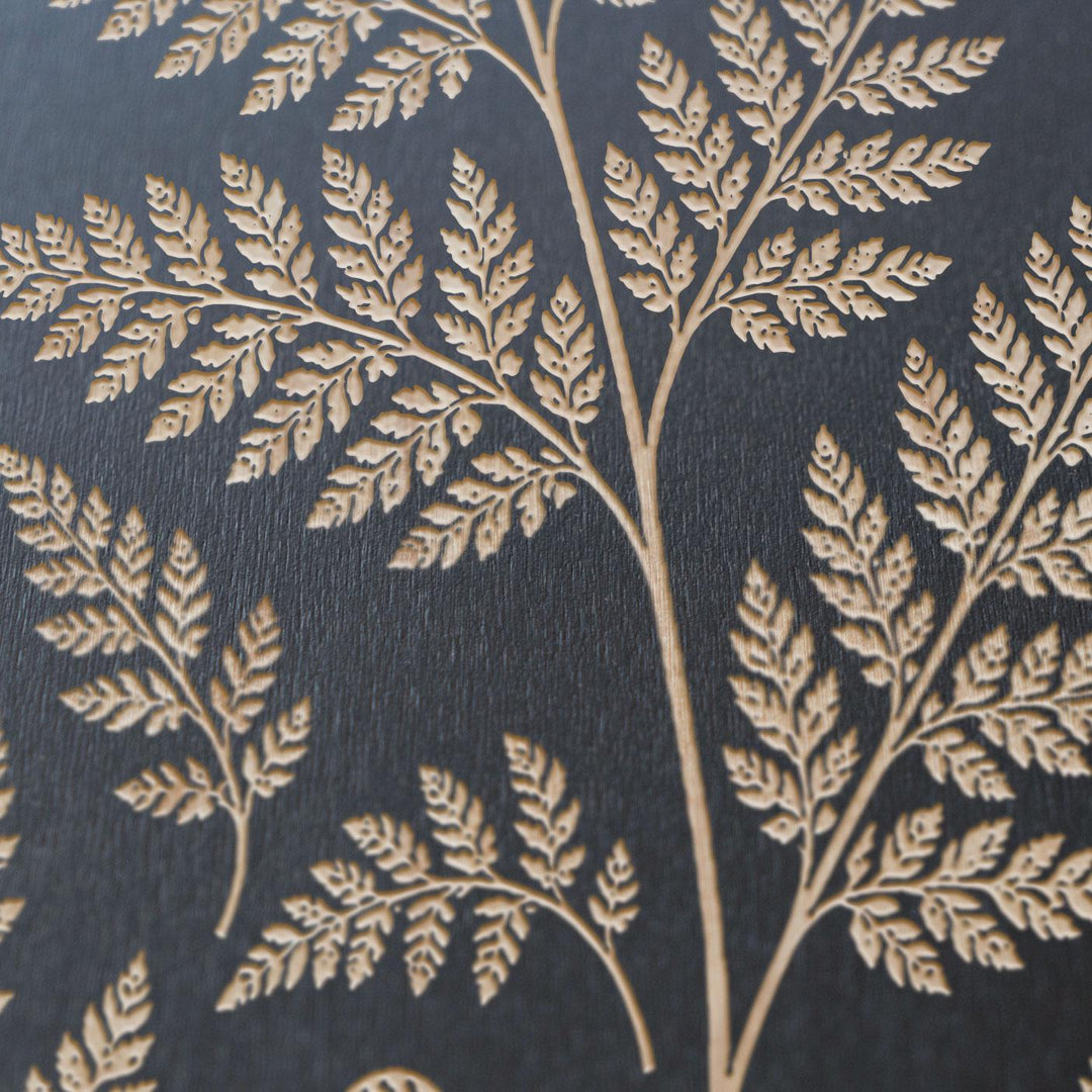 Fern Engraved Birch Art Panel