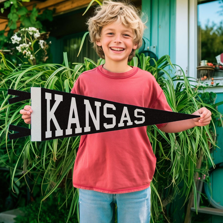 Kansas Varsity Felt Pennant