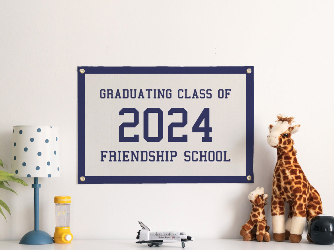 Custom Class of Gift Felt Banner