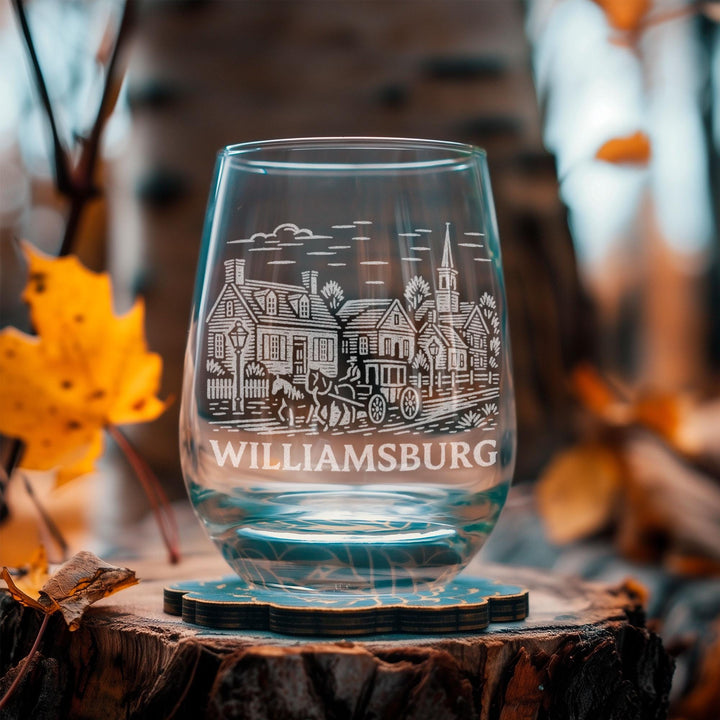 Williamsburg Virginia Glasses