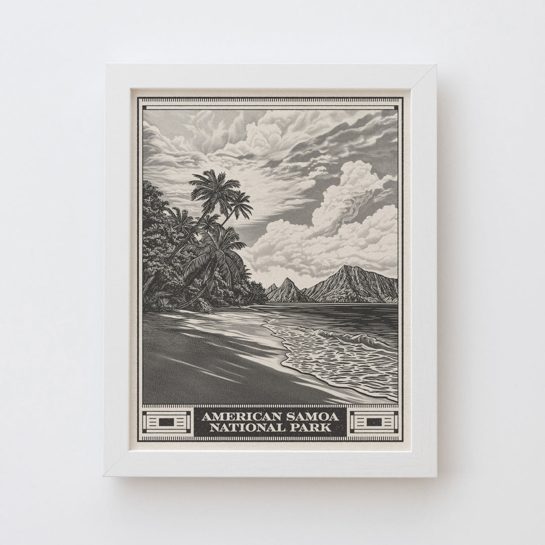 American Samoa National Park Print