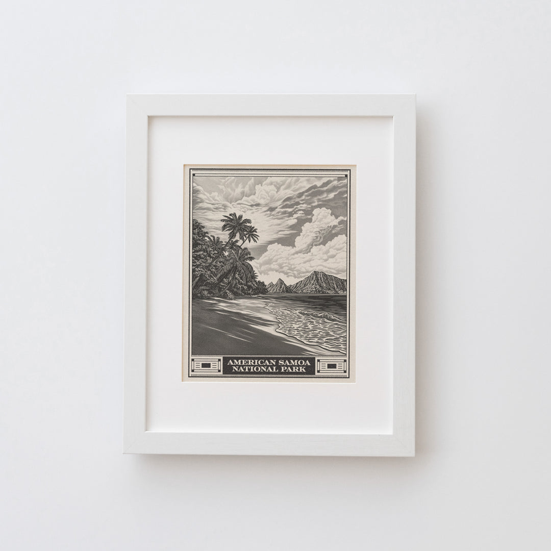 American Samoa National Park Print