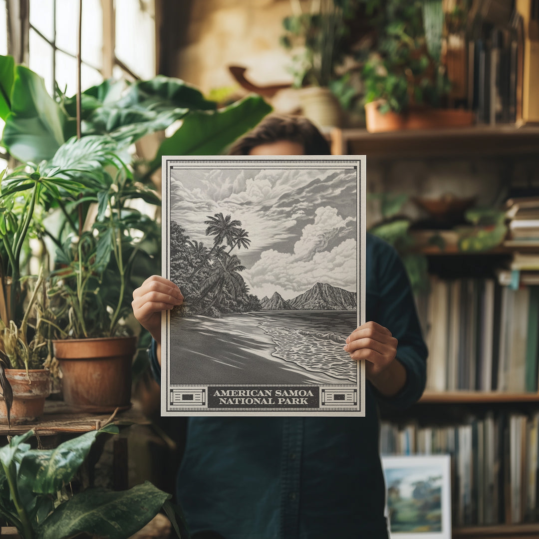 American Samoa National Park Print