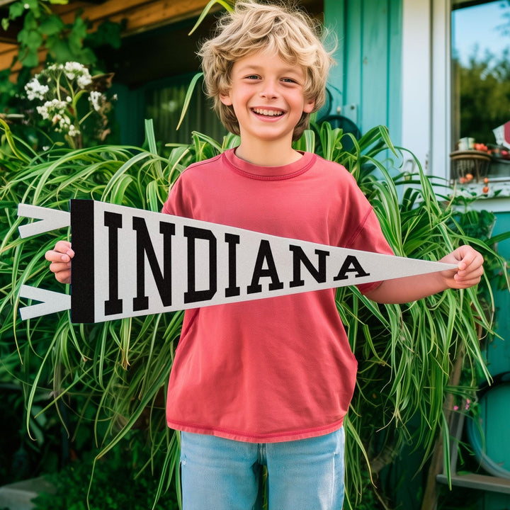 Indiana Varsity Felt Pennant