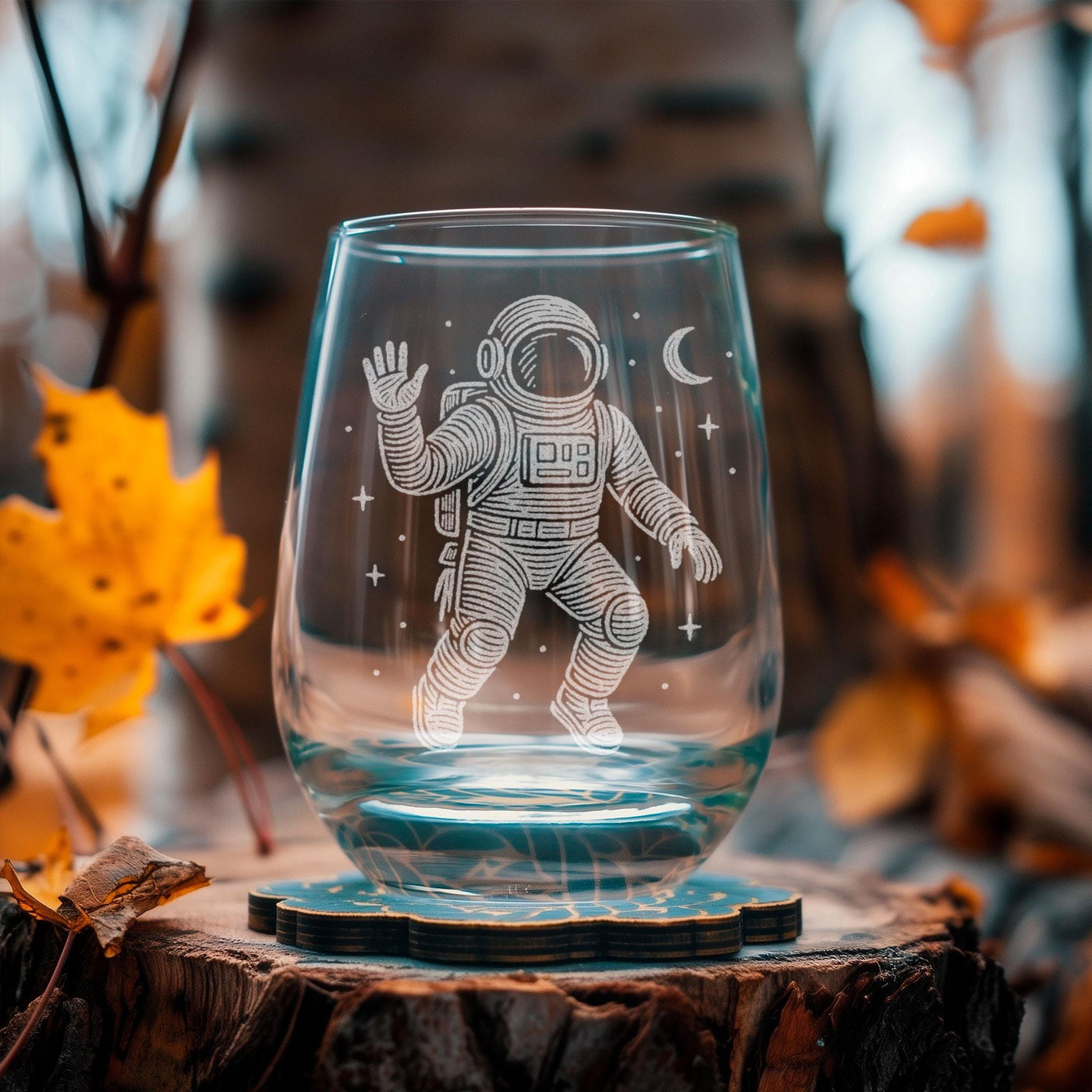 Astronaut in Space Glasses