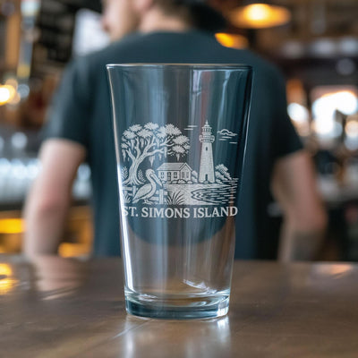 St. Simons Island Georgia Glass