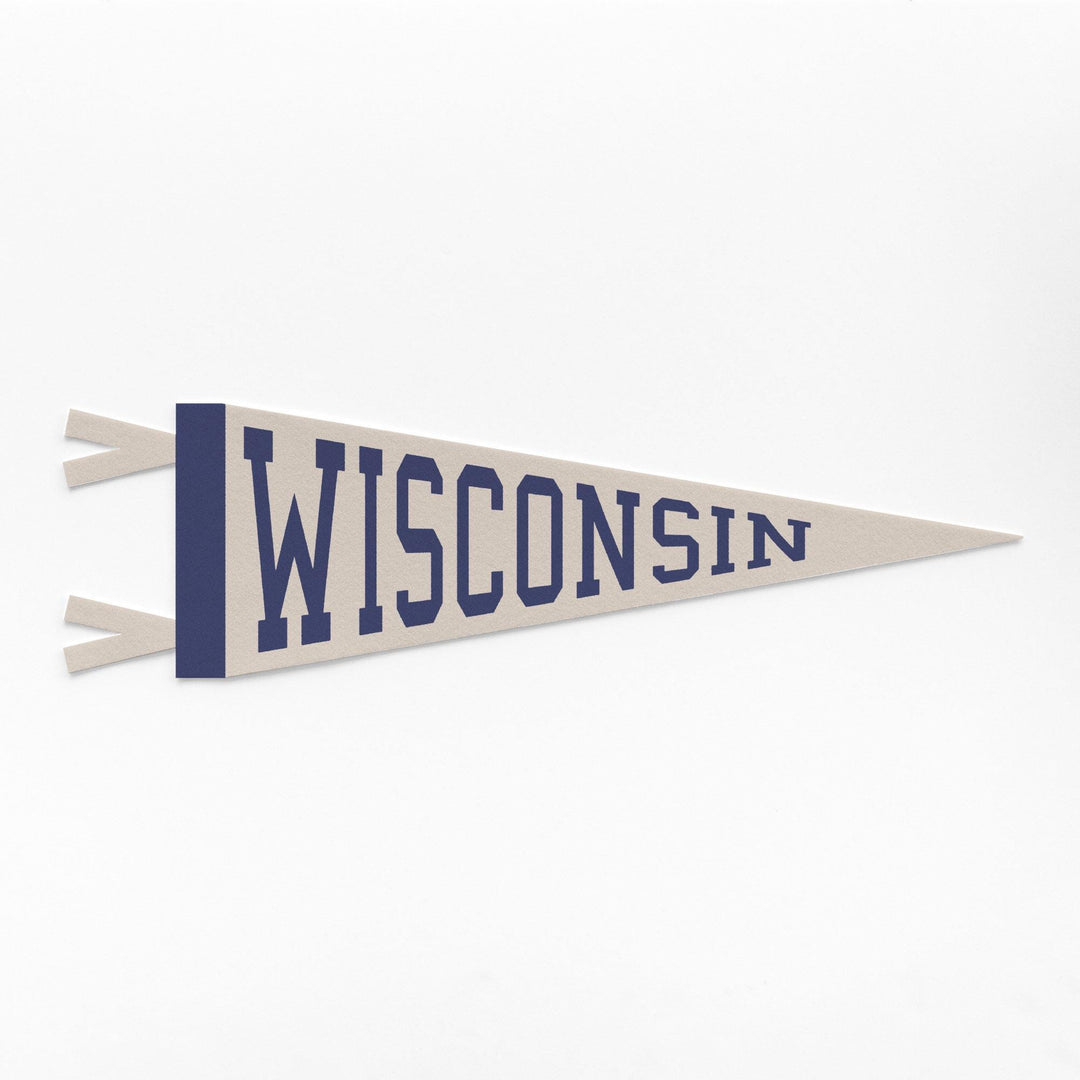 Wisconsin Varsity Felt Pennant