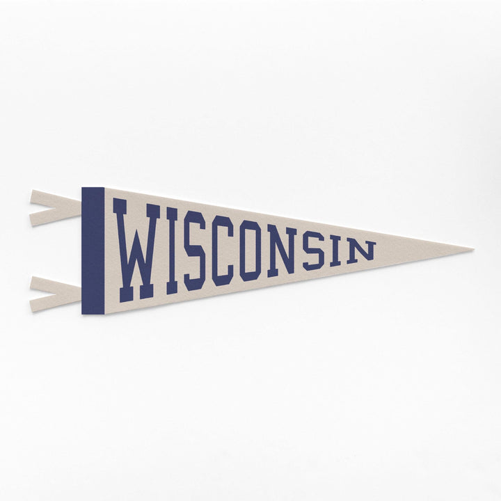 Wisconsin Varsity Felt Pennant