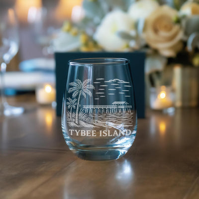 Tybee Island, Georgia Glass