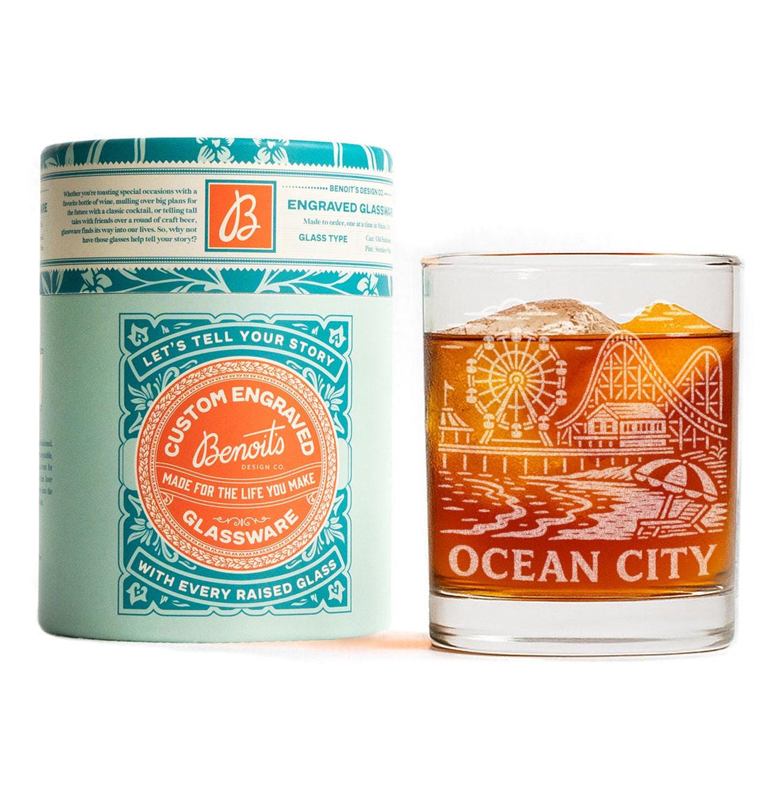 Ocean City Maryland Glasses
