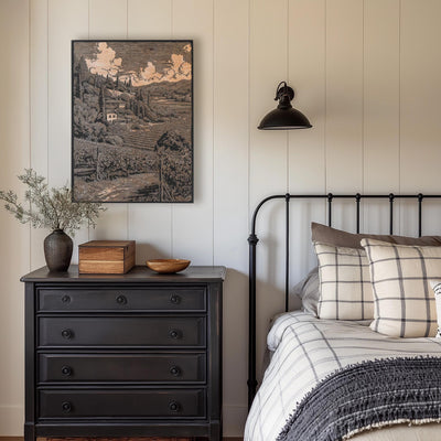 Napa Valley Vineyard Scene Wall Art