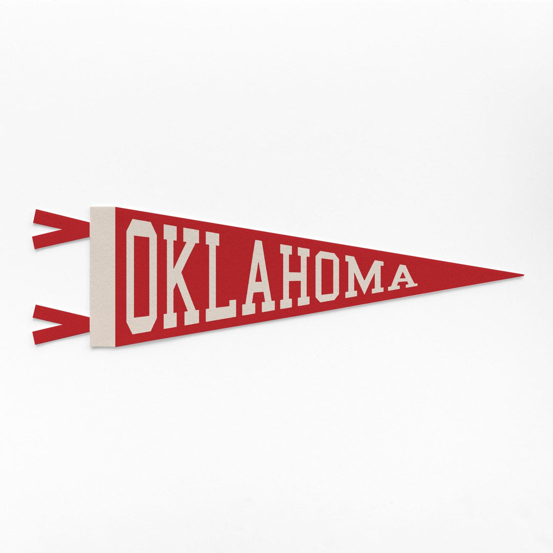Oklahoma Varsity Felt Pennant