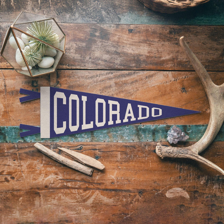 Colorado Varsity Felt Pennant