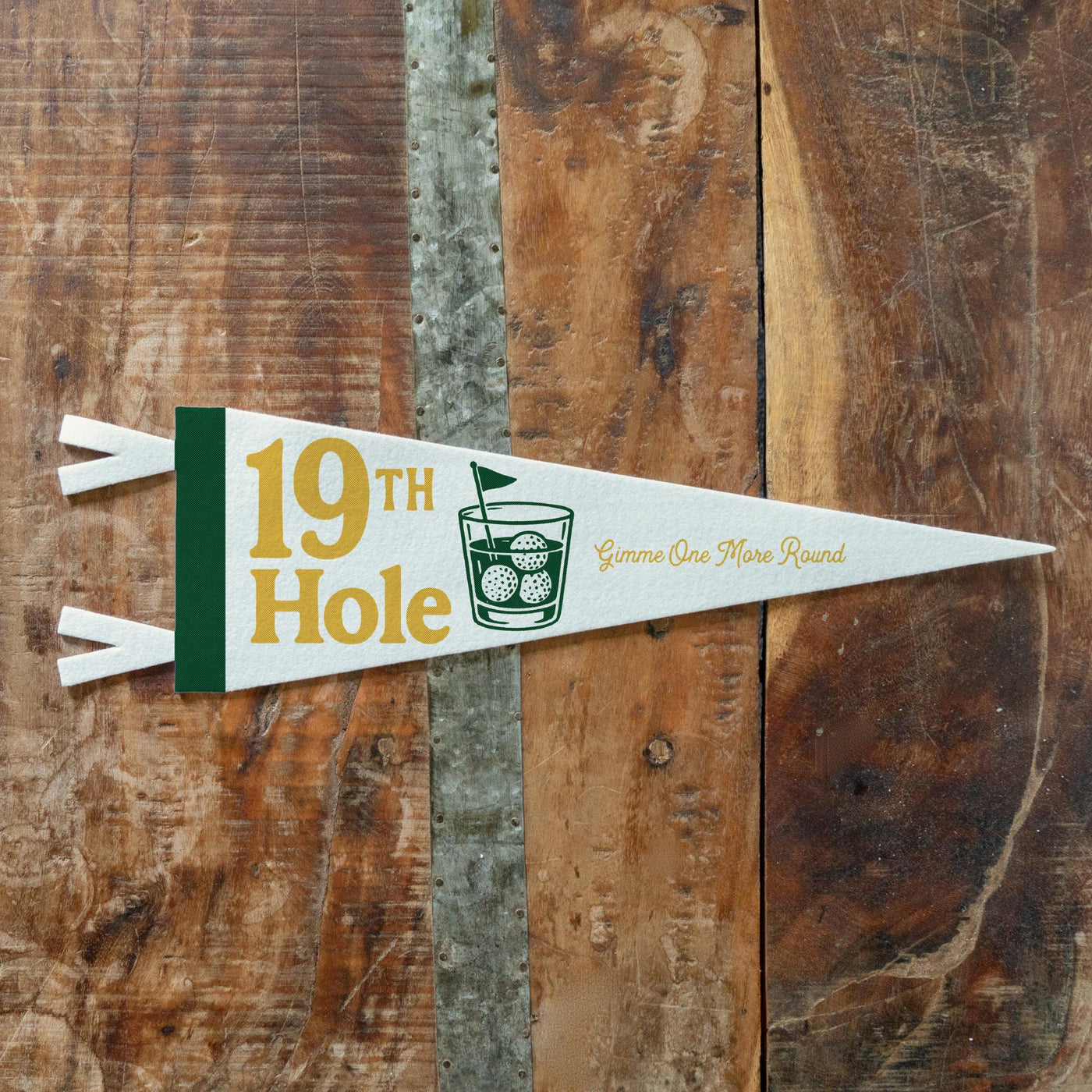 19th Hole Felt Pennant