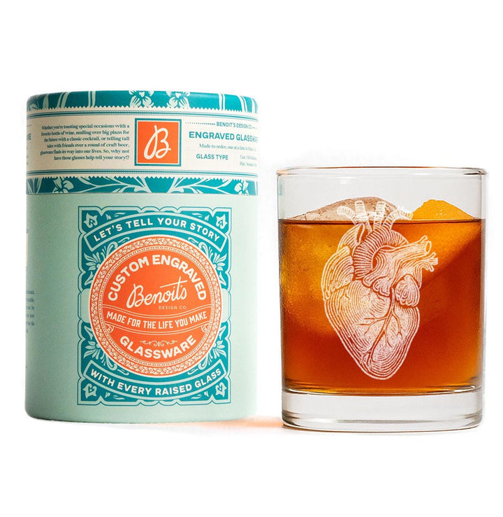 Anatomical Heart Glasses