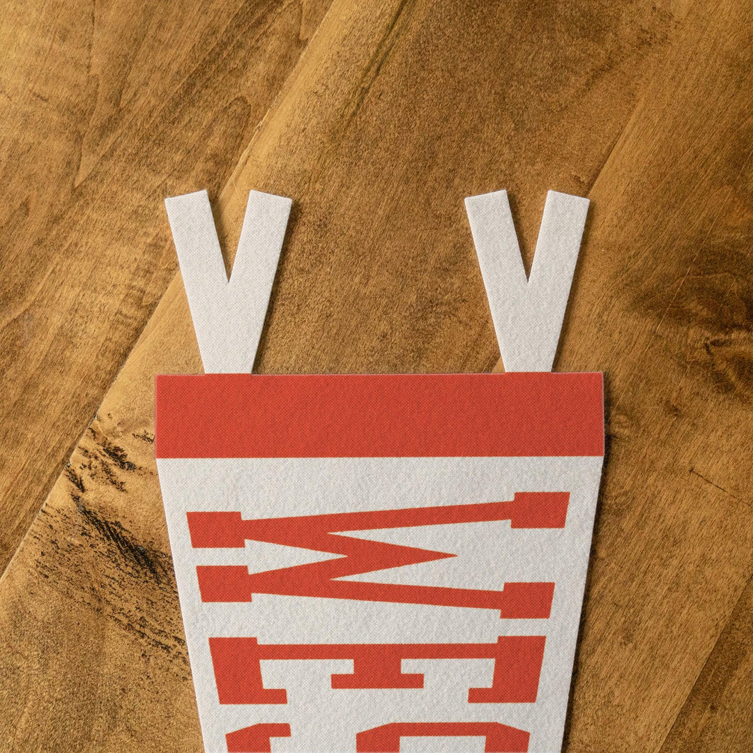 West Virginia Varsity Felt Pennant