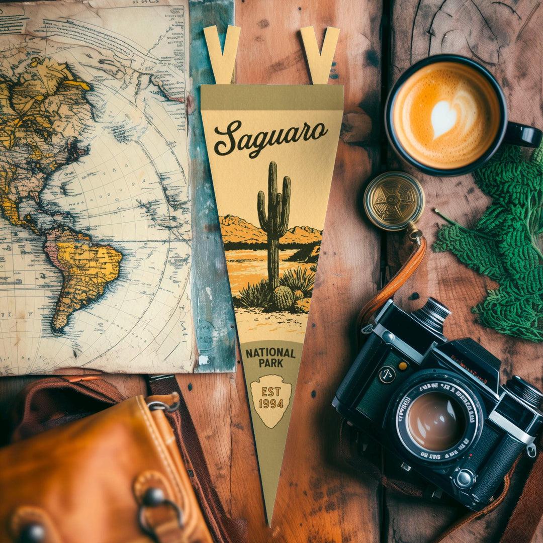Saguaro National Park Felt Pennant