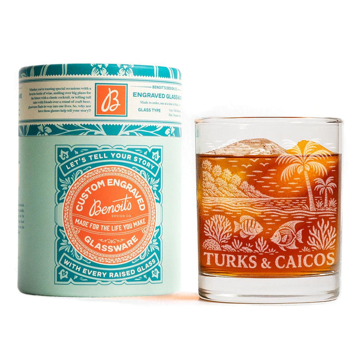 Turks &amp; Caicos Islands Glasses