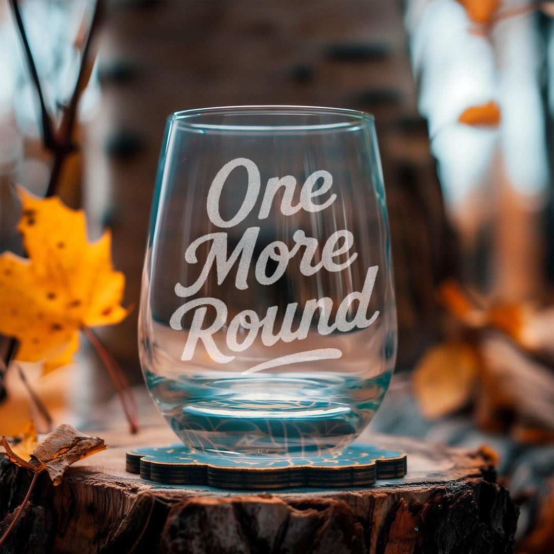 One More Round Glasses