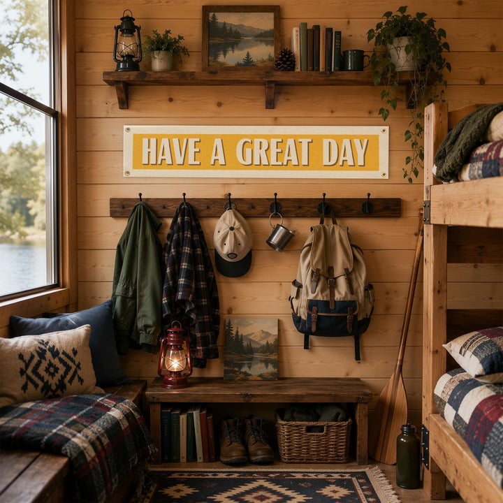 Have A Great Day Felt Banner
