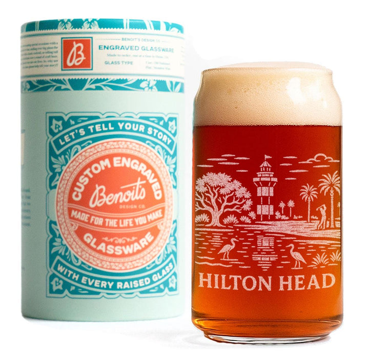 Hilton Head South Carolina Glasses