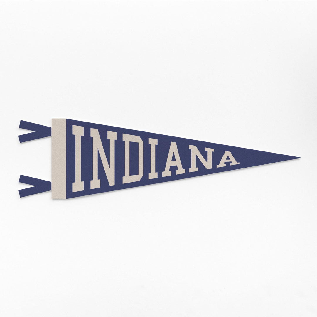Indiana Varsity Felt Pennant