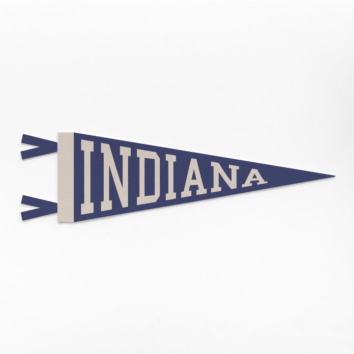 Indiana Varsity Felt Pennant