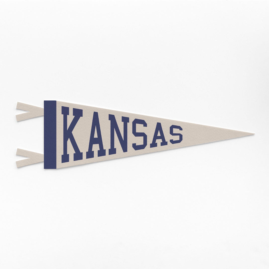 Kansas Varsity Felt Pennant