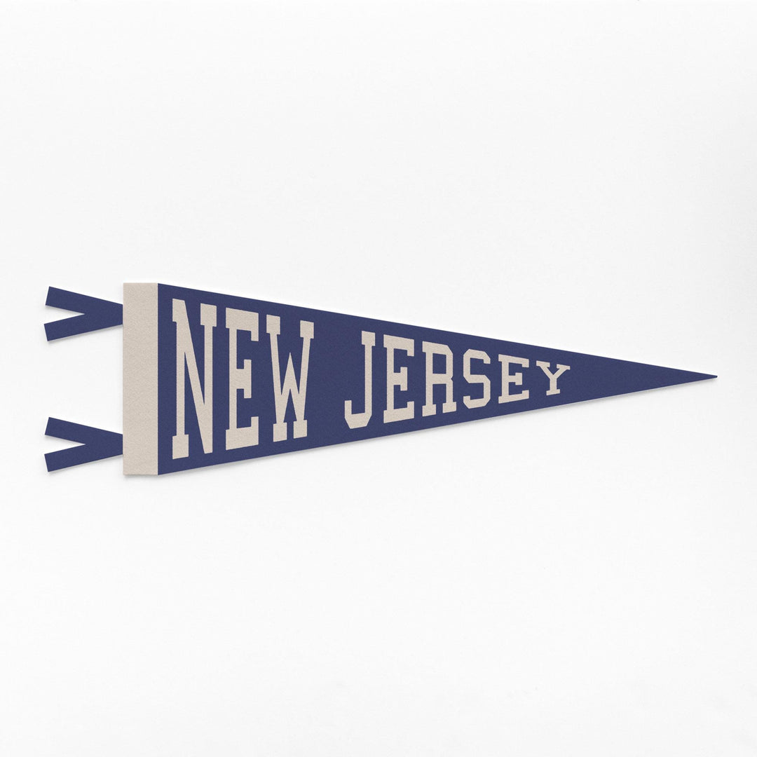 New Jersey Varsity Felt Pennant