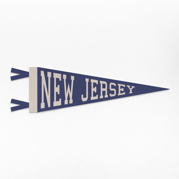New Jersey Varsity Felt Pennant