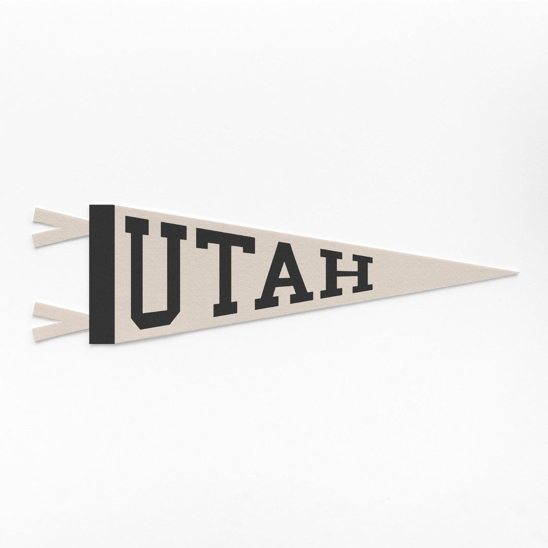 Utah Varsity Felt Pennant
