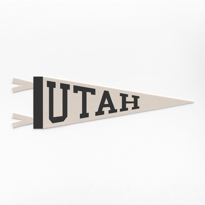 Utah Varsity Felt Pennant
