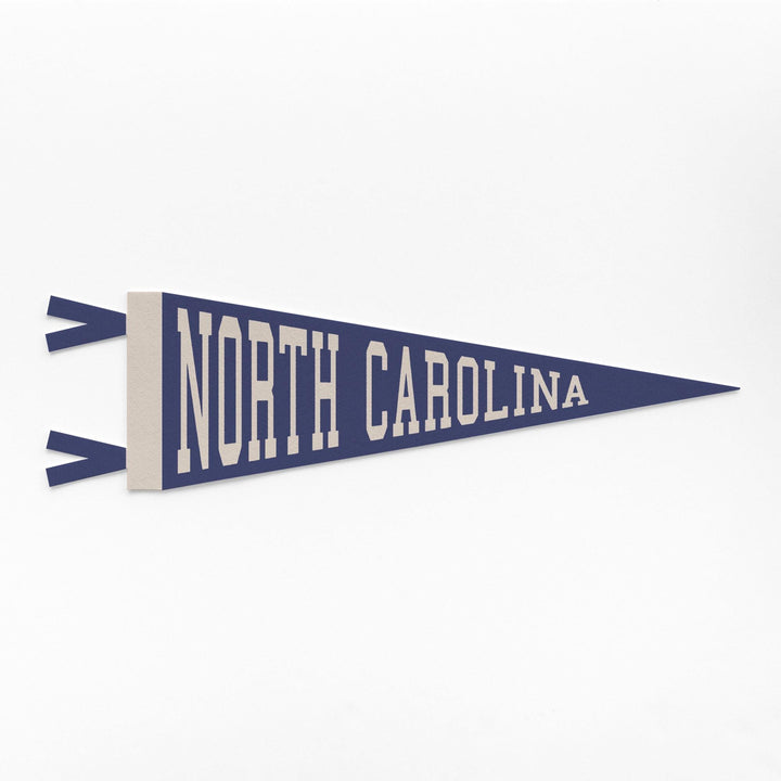 North Carolina Varsity Felt Pennant