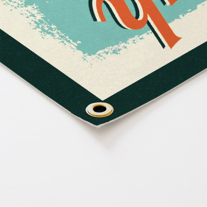 Utah Felt Camp Flag