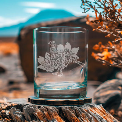 South Dakota State Bird Glasses