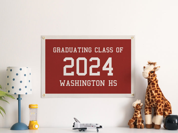 Custom Class of Gift Felt Banner