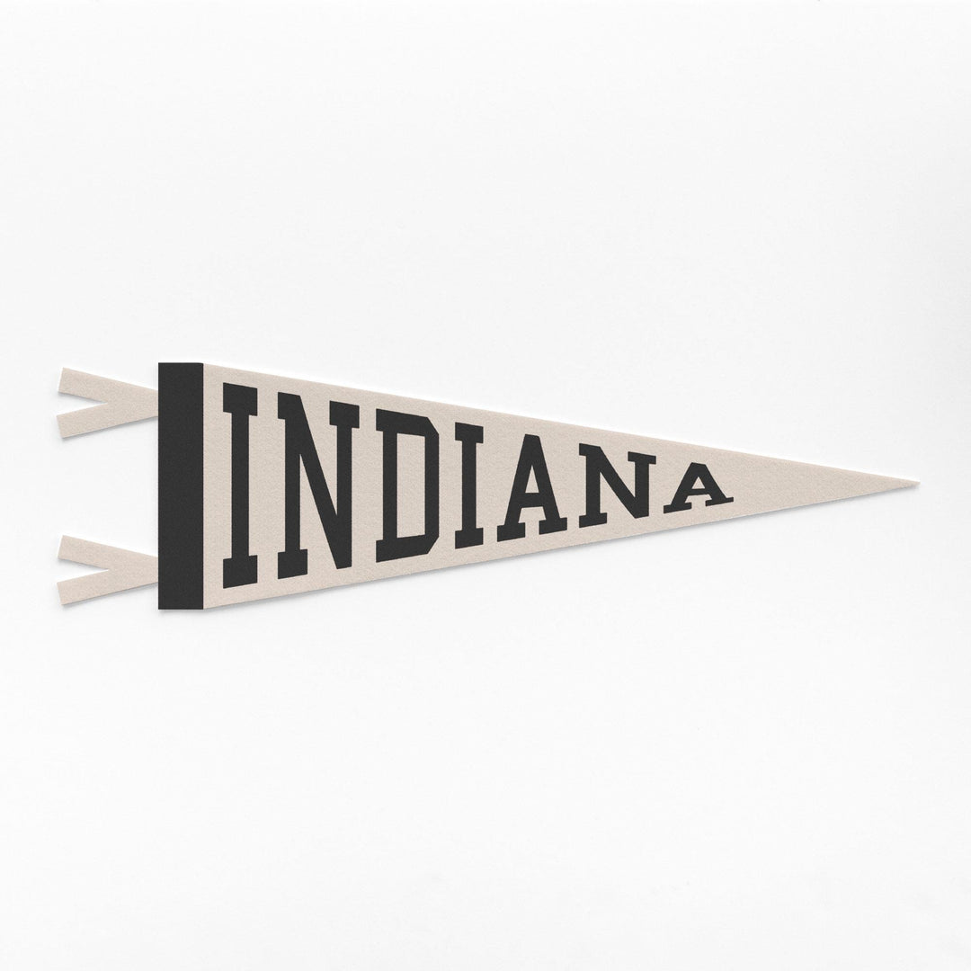 Indiana Varsity Felt Pennant