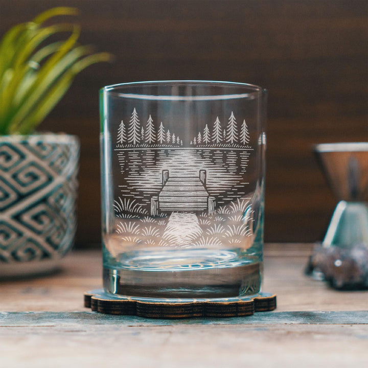 Lake Dock Glasses