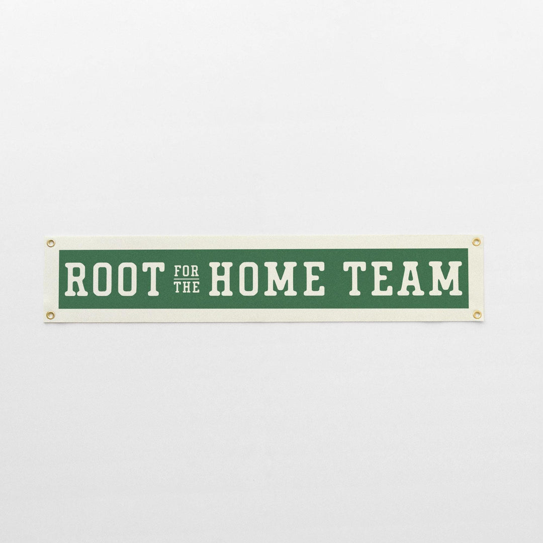 Root for the Home Team Felt Banner