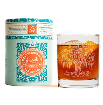 Southern Oak Tree Glass